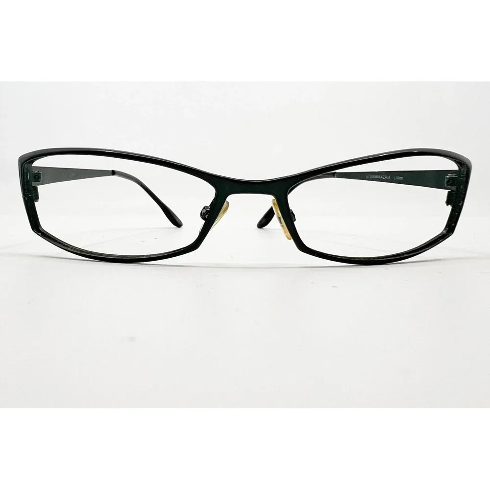 BCBGMAXAZRIA Eyeglasses Womens Black Rectangle Full Rim Frames 51-15-140
